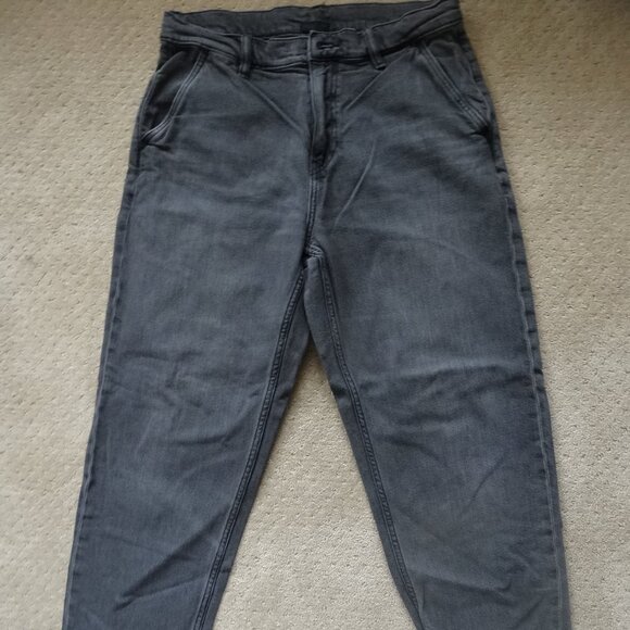 Uniqlo Salvaged Jeans RN 139864 in Faded Black M 30-33 - Picture 1 of 5